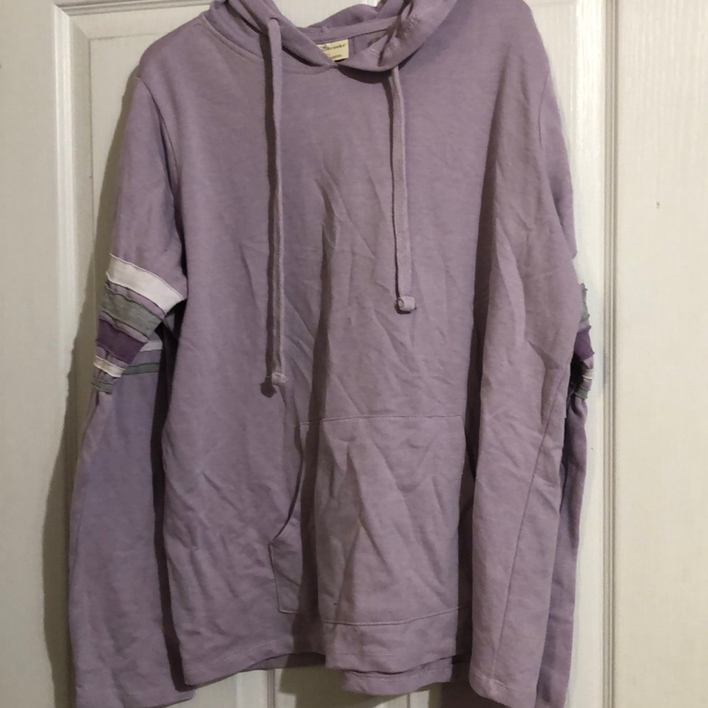 hooded shirt